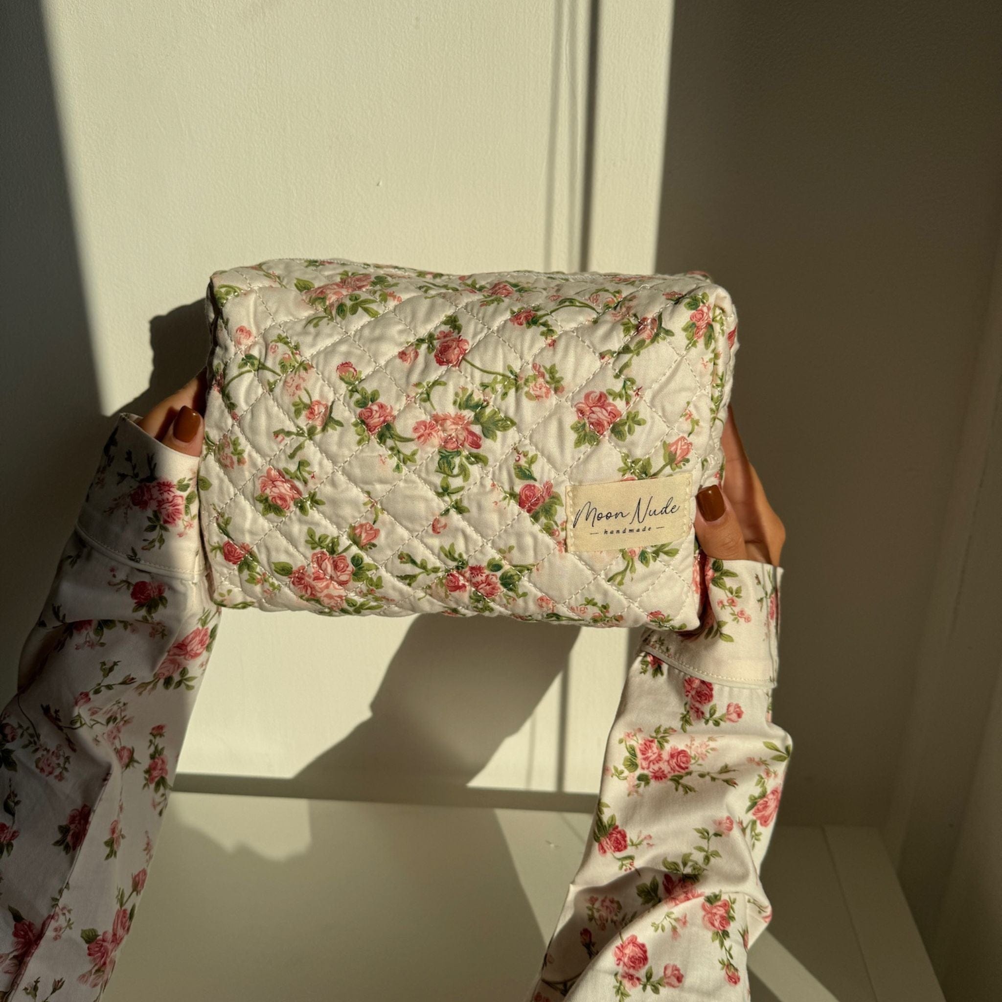 Moon Nude Roze Large Makeup Bag