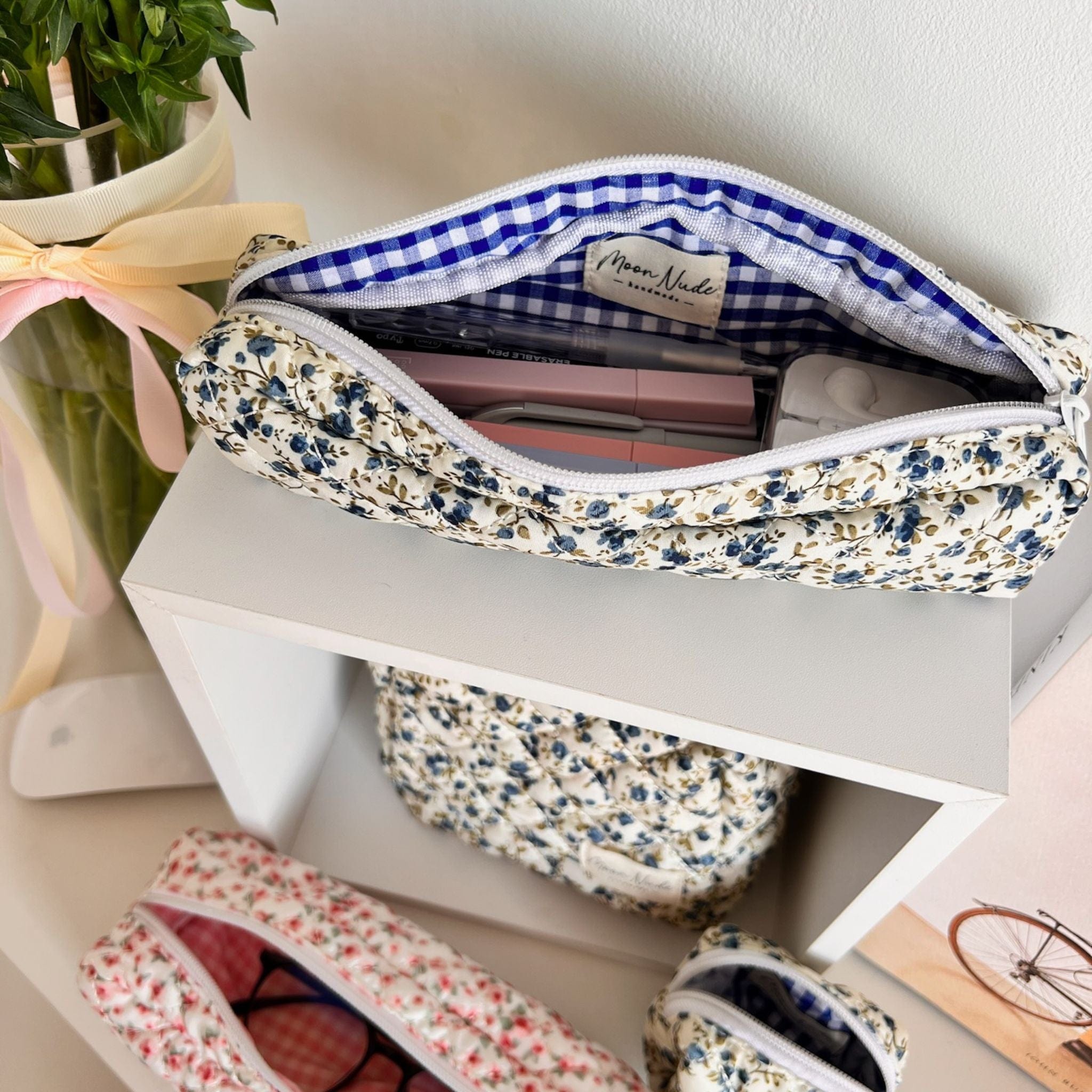 Moon Nude Spring Pencil Case