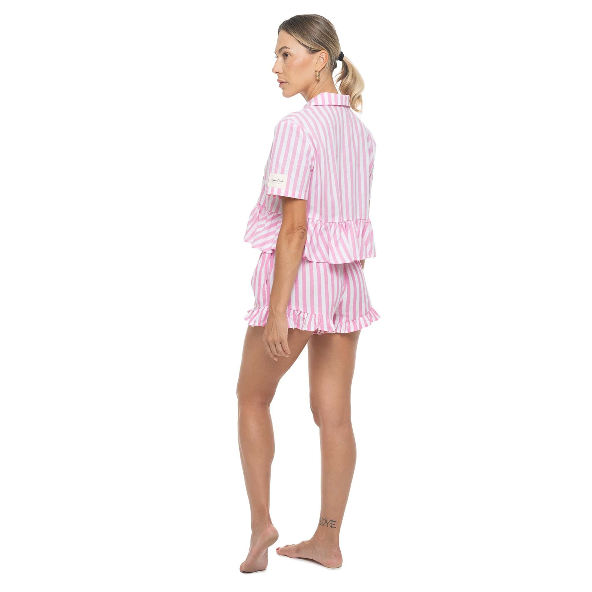 Moon Nude Barbie Pajama Shorts