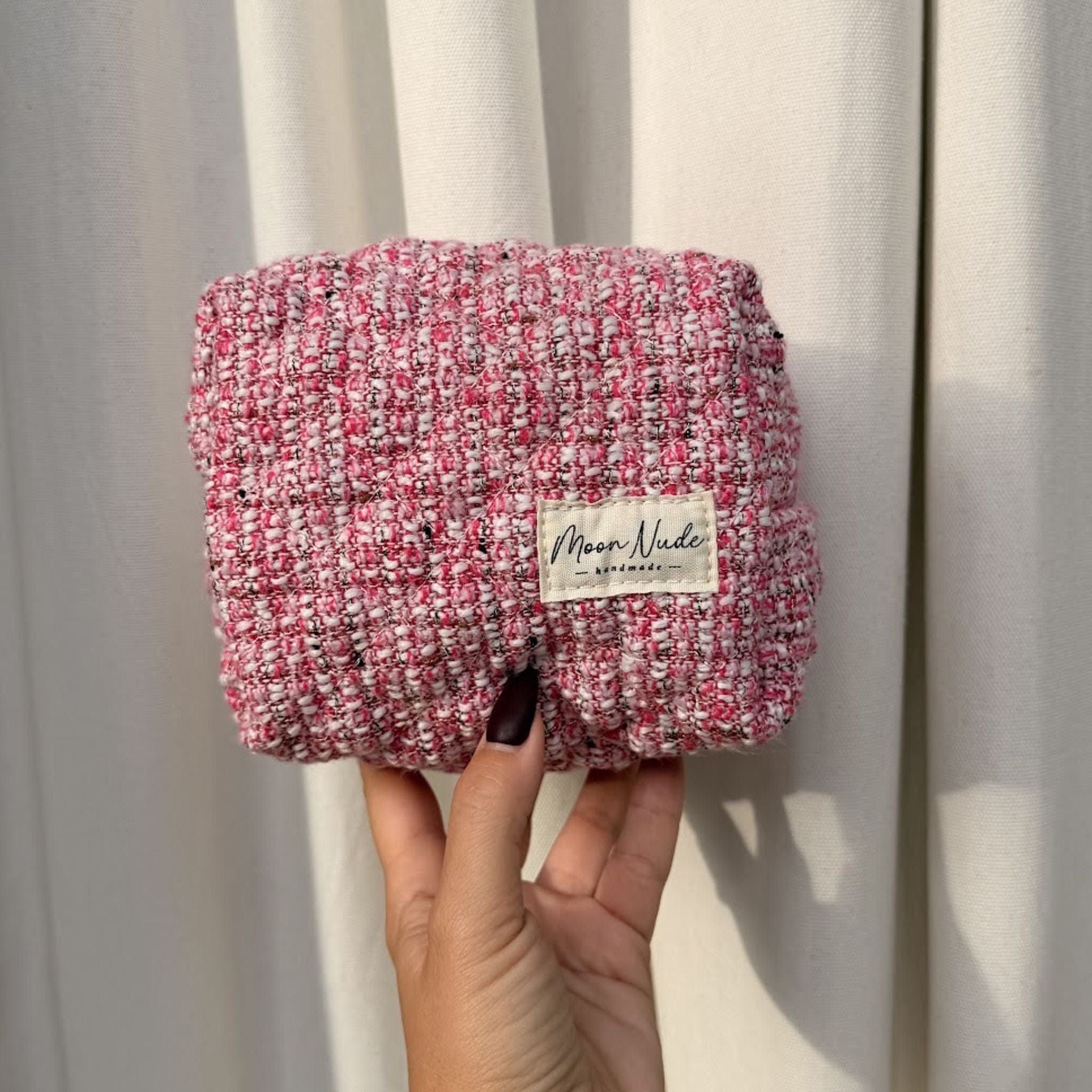Moon Nude Camellia Mini Makeup Bag