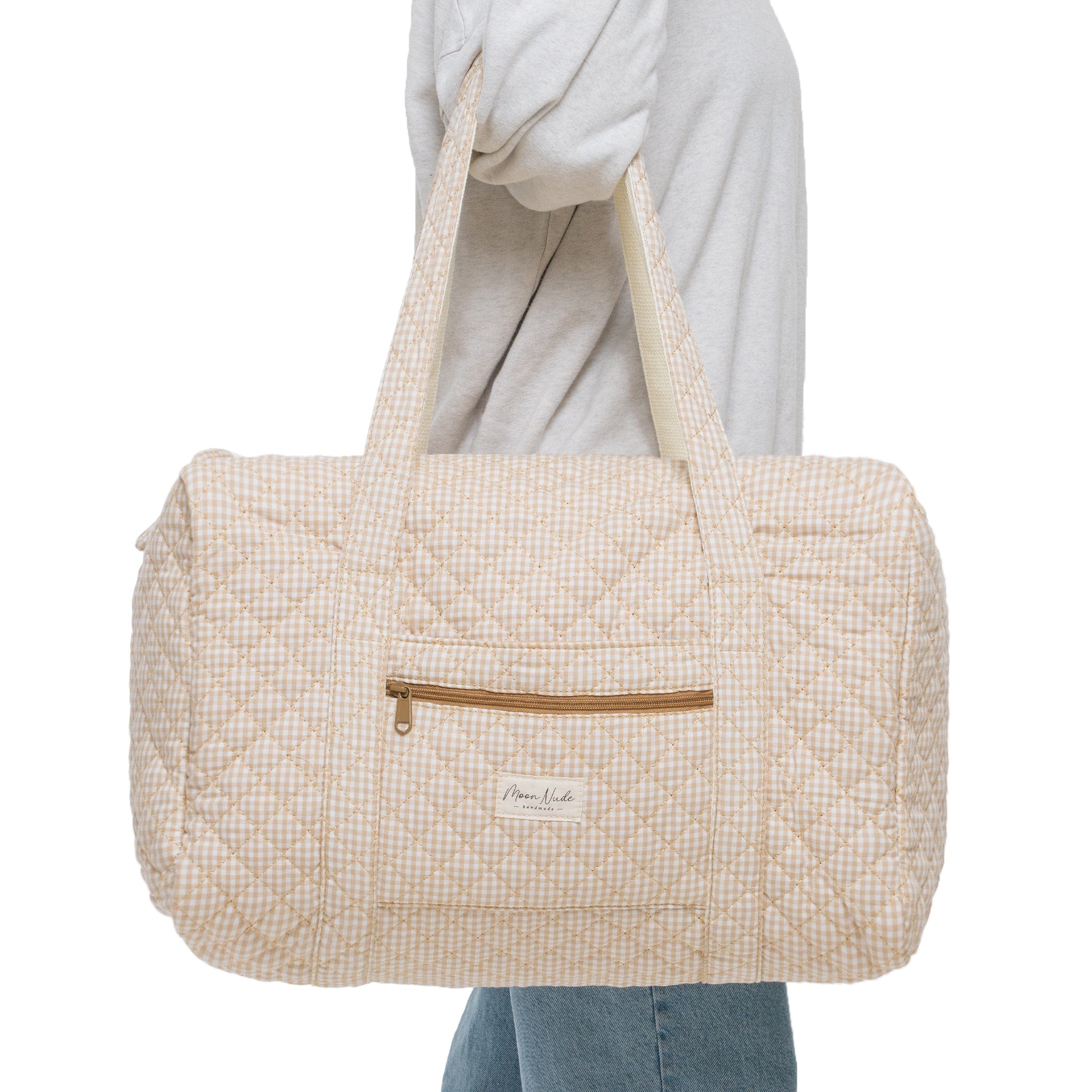 Moon Nude Nude Large Duffel Bag