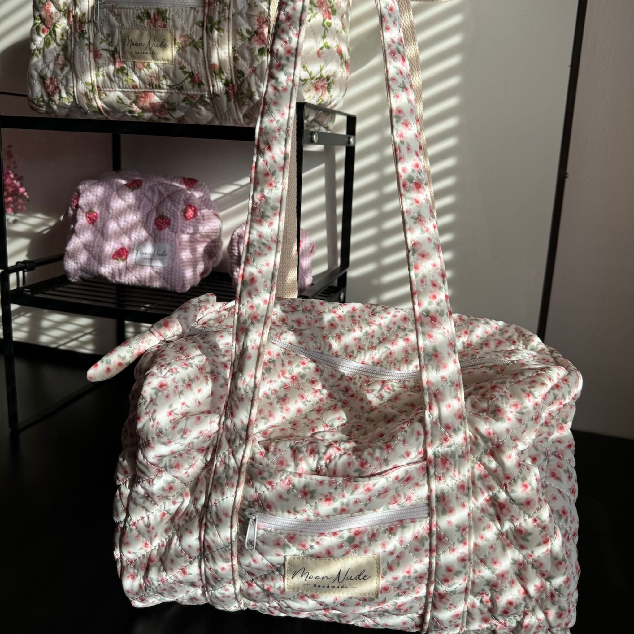 Moon Nude Peony Mini Duffel Bag