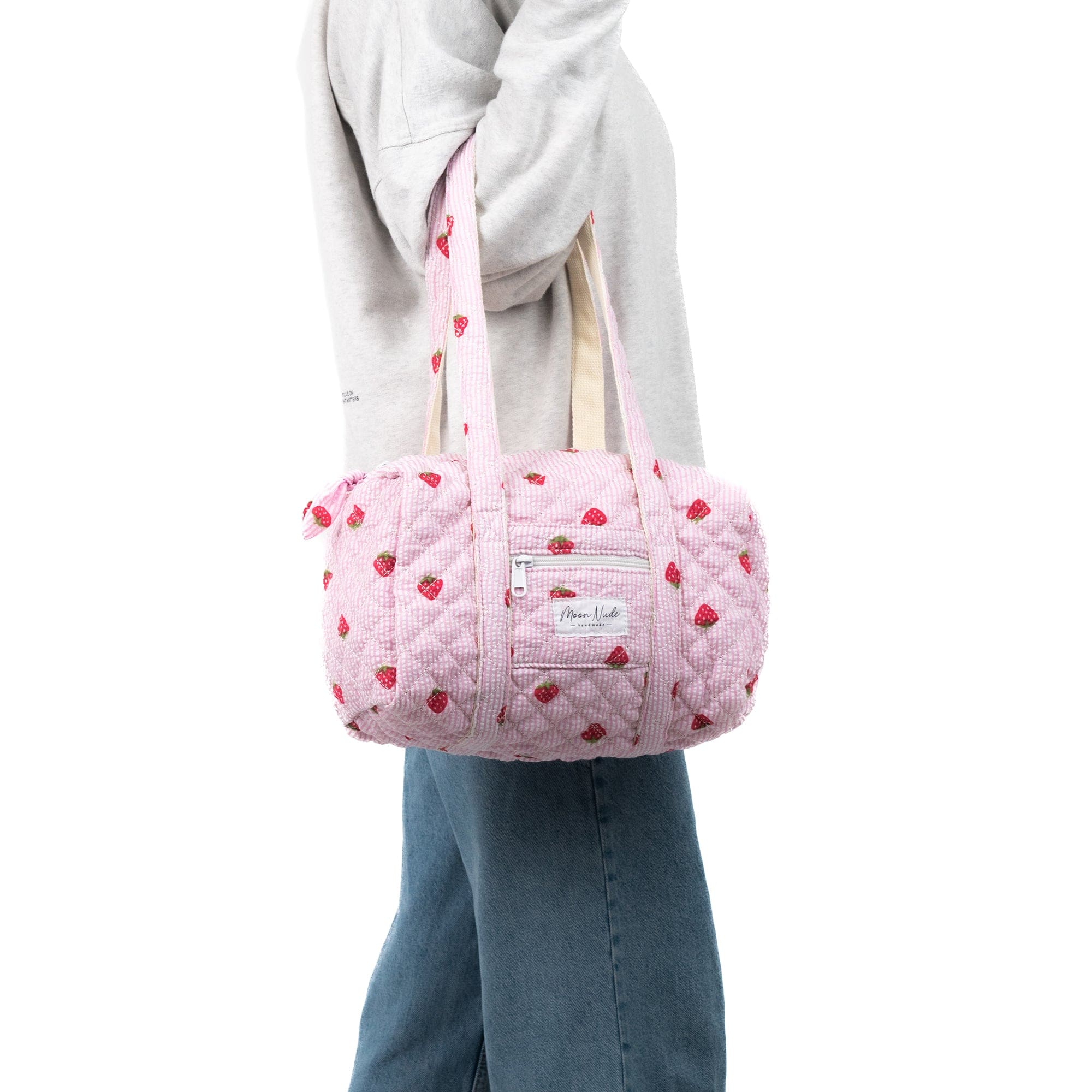 Moon Nude Strawberry Mini Duffel Bag