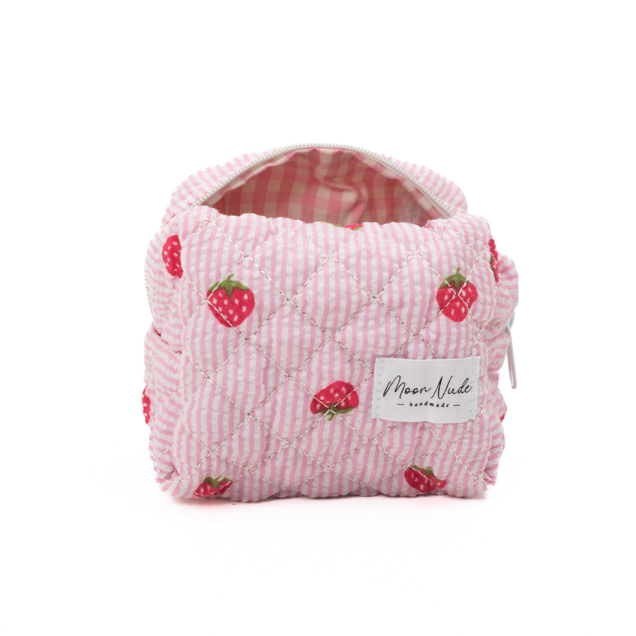 Moon Nude Strawberry Mini Makeup Bag